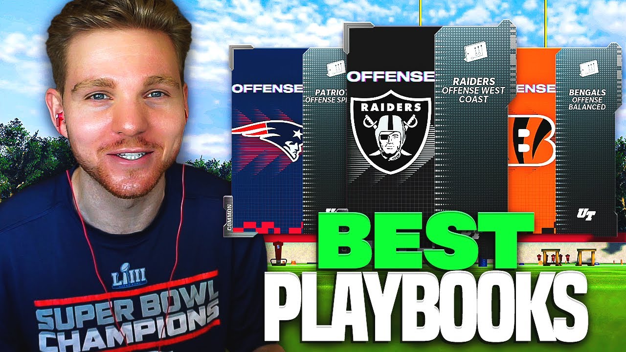 The BEST OFFENSIVE Playbooks in Madden 23!