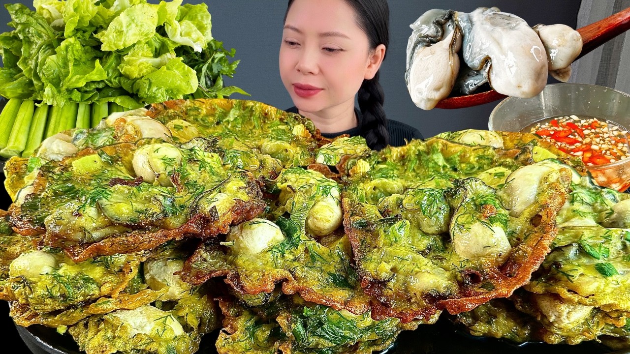 ASMR MUKBANG CRISPY FRIED OYSTERS 🦪 | COOKING & EATING SOUNDS