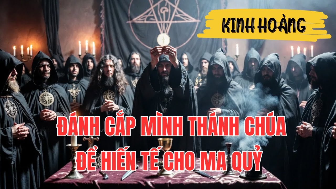 Huấn Luyện Thành Viên Đánh Cắp Mình Thánh Chúa Từ Nhà Thờ Để Hiến Tế Cho Ma Quỷ Tại Hoa Kỳ
