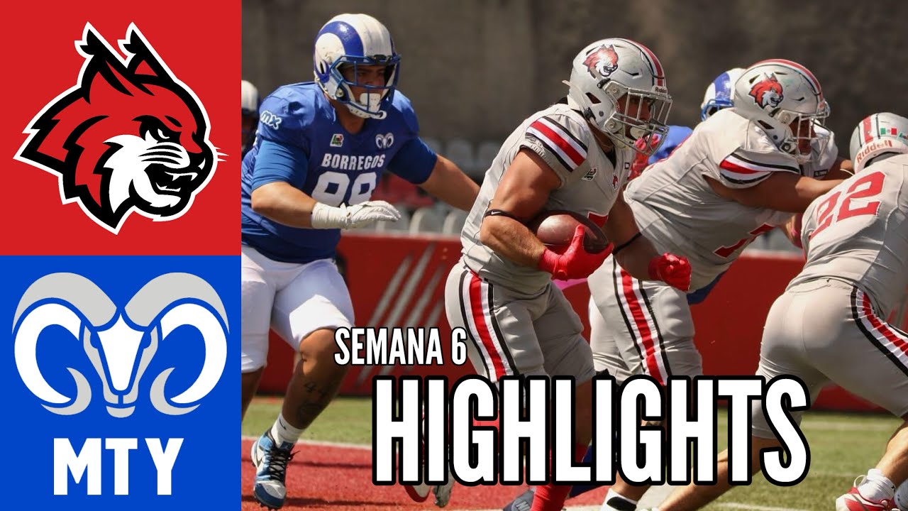 Linces UVM vs No. 1 Borregos MTY (Highlights) | Semana 6 | Liga Mayor ONEFA 2024.