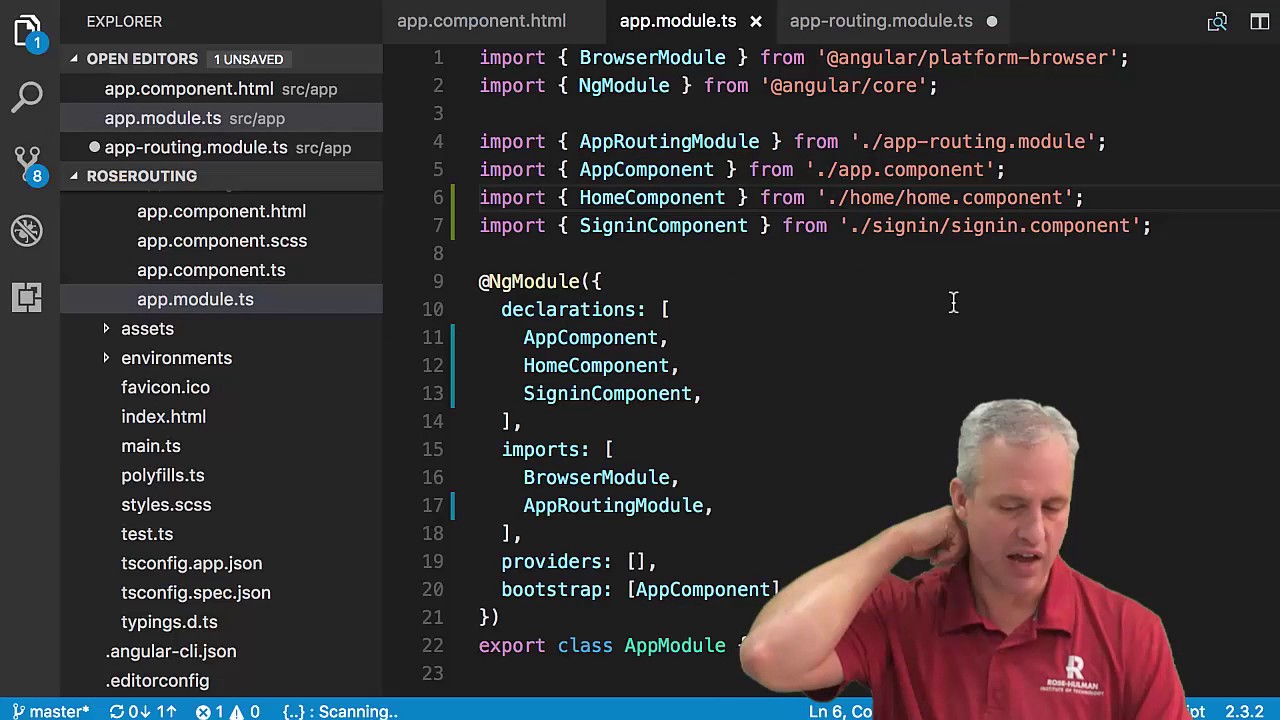 Angular with Firebase course - Routing - 02 Routing Fundamentals