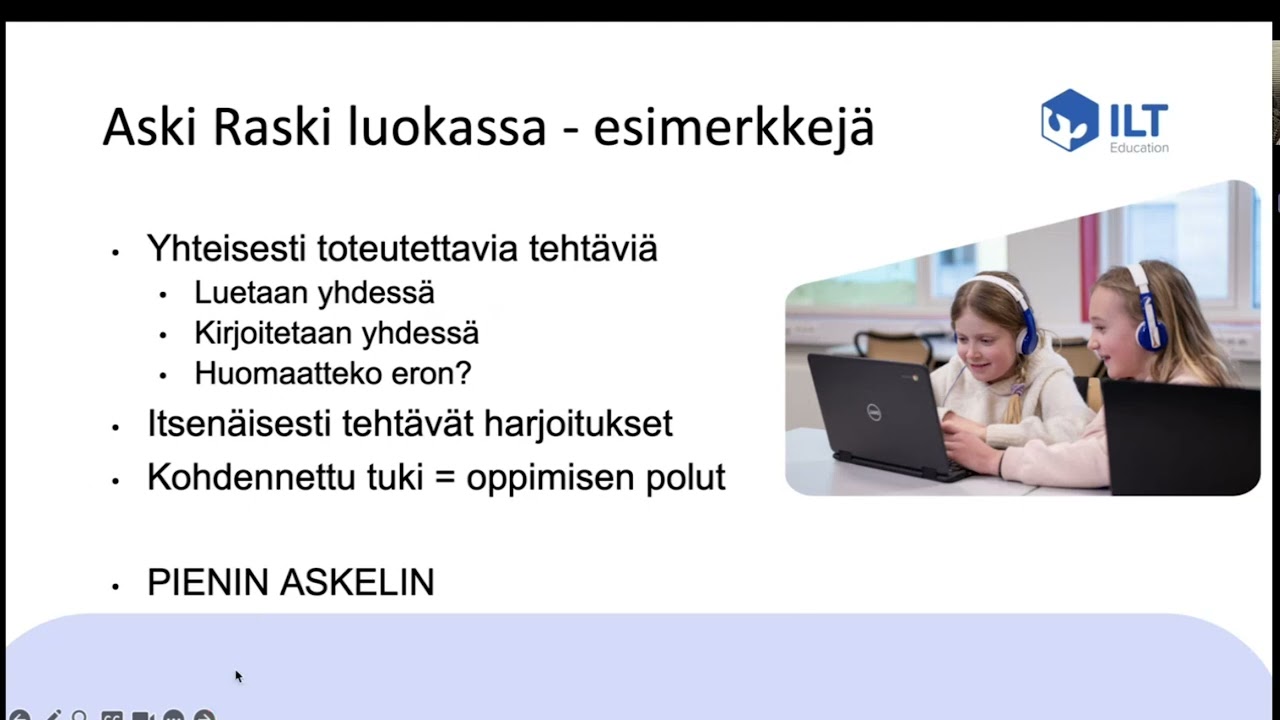 Aski Raski - Konkreettista tukea lukemisen opettamiseen - esittelywebinaari syksy 2025