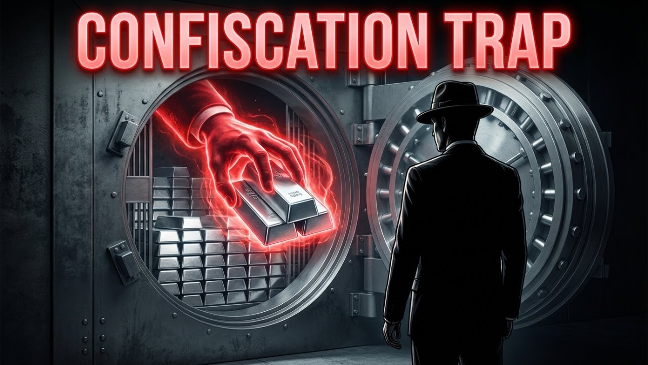 Never Put Silver in a Bank Vault (The Confiscation Trap) #Silver #WealthProtection #Banking #FDIC