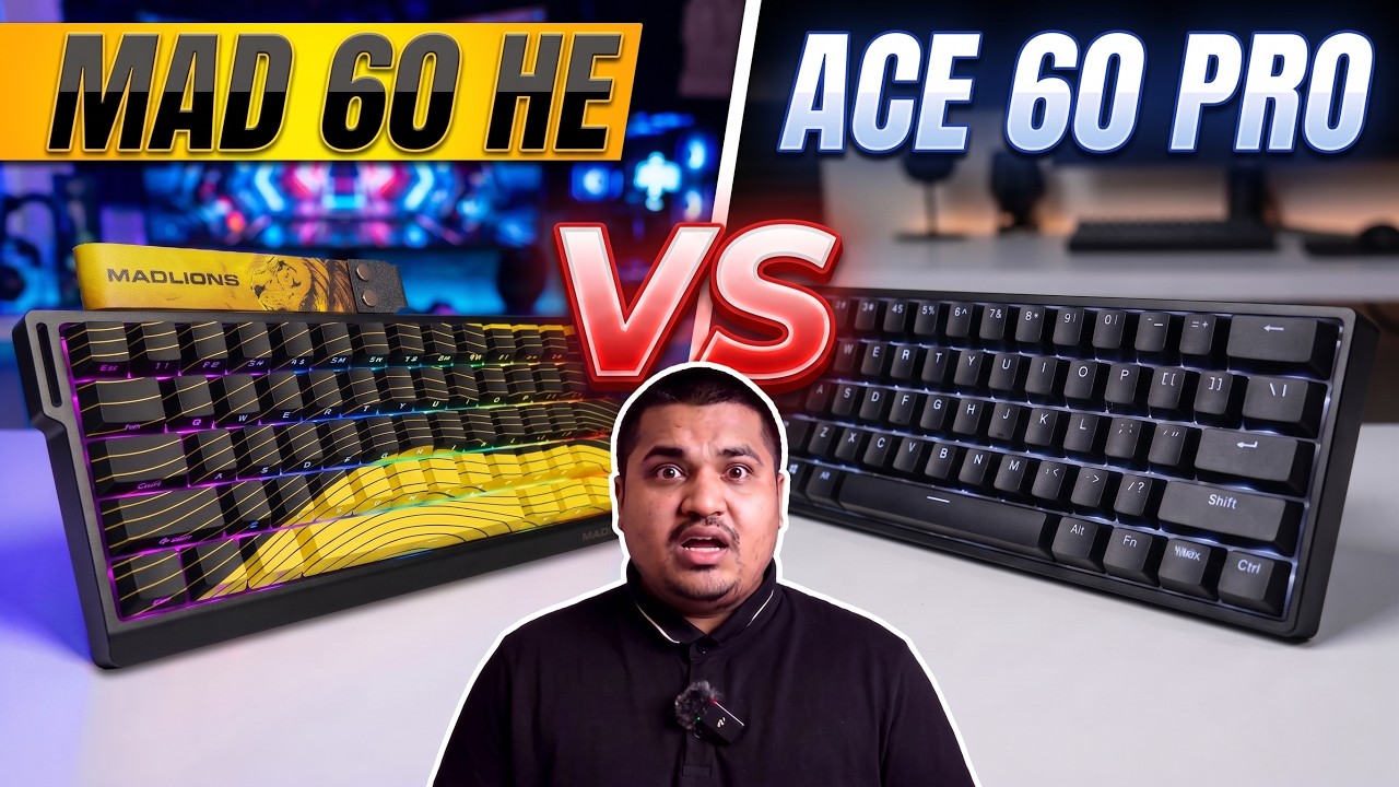 Madlions Mad 60 HE vs Mchose Ace 60 Pro (Full Comparison Review) ⚡