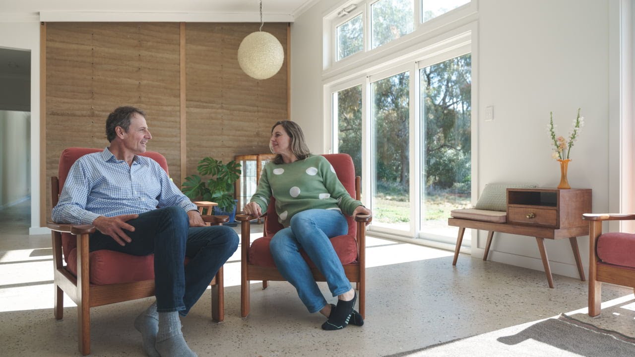 How Ashley and Julia built their off-grid, energy-efficient solar passive house