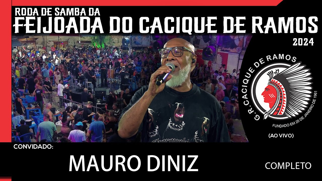 Roda de Samba da Feijoada do Cacique de Ramos | Mauro Diniz - Completo