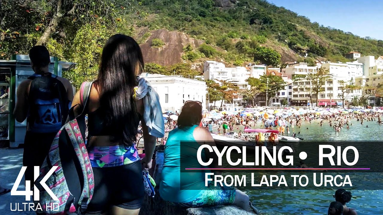 【4K 60fps】🇧🇷 VIRTUAL CYCLING TOUR: 🚴‍♂️ «Rio de Janeiro - Brazil 2021» 🎧 Original Sounds 📺 Ultra HD