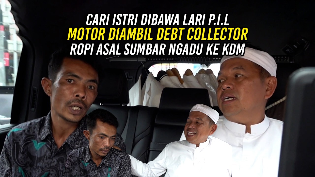 CARI ISTRI DIBAWA LARI P.I.L | MOTOR DIAMBIL DEBT COLLECTOR | ROPI ASAL SUMBAR NGADU KE KDM