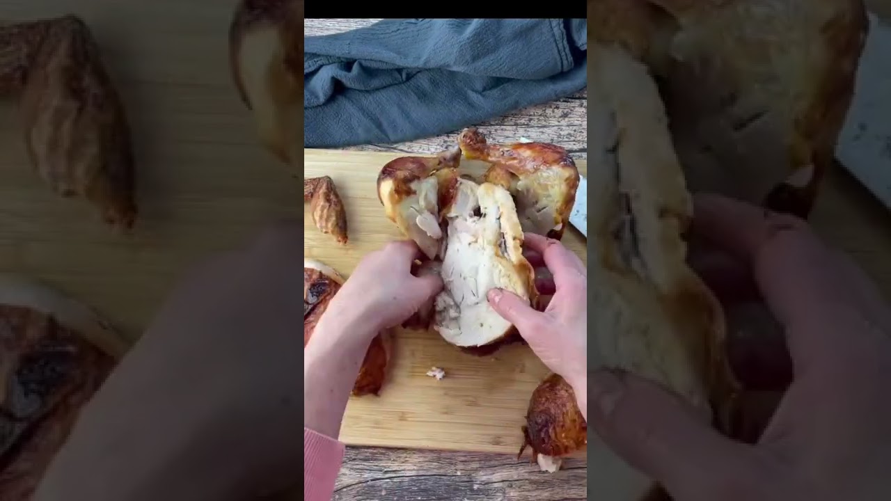 Как разделать курицу-гриль. Для какого рецепта вы бы использовали это блюдо? #курица #курица-гриль