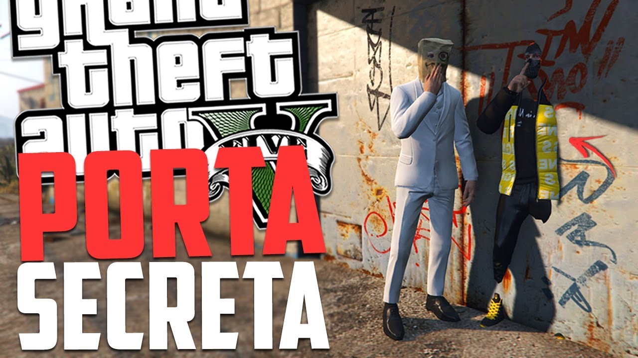 PORTA SECRETA, NÃO ENTRE! - GTA 5 MOMENTOS ENGRAÇADOS