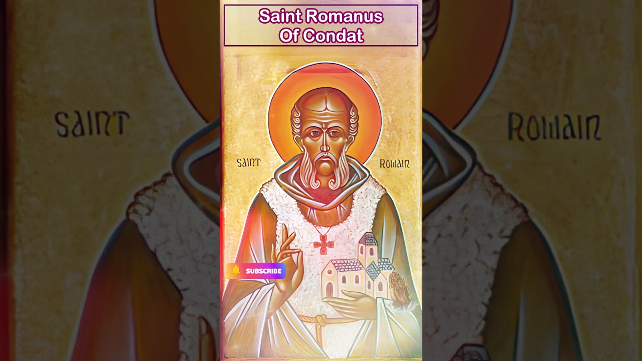🌟 Saint Romanus of Condat: A Beacon of Holiness 🙏