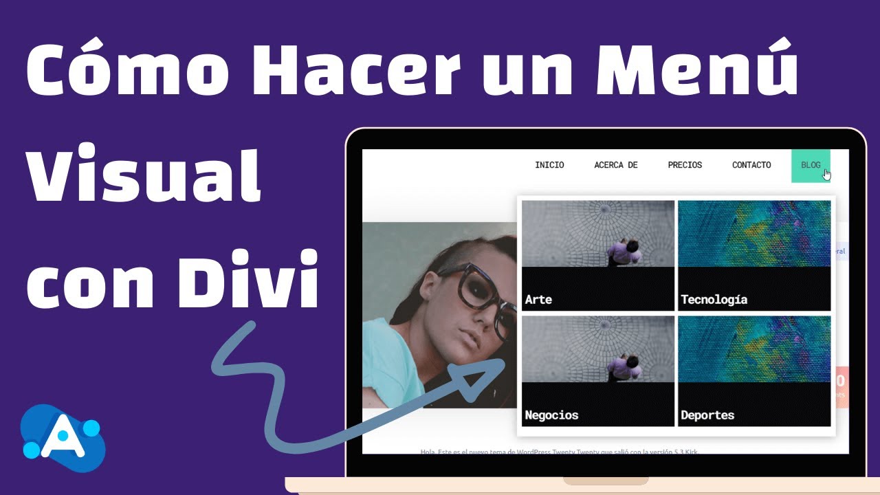 Cómo hacer un Menú Visual Desplegable en WordPress con Divi