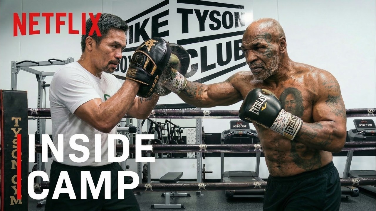 INSIDE CAMP: Mike Tyson Training With Manny Pacquiao Before Floyd Mayweather Fight