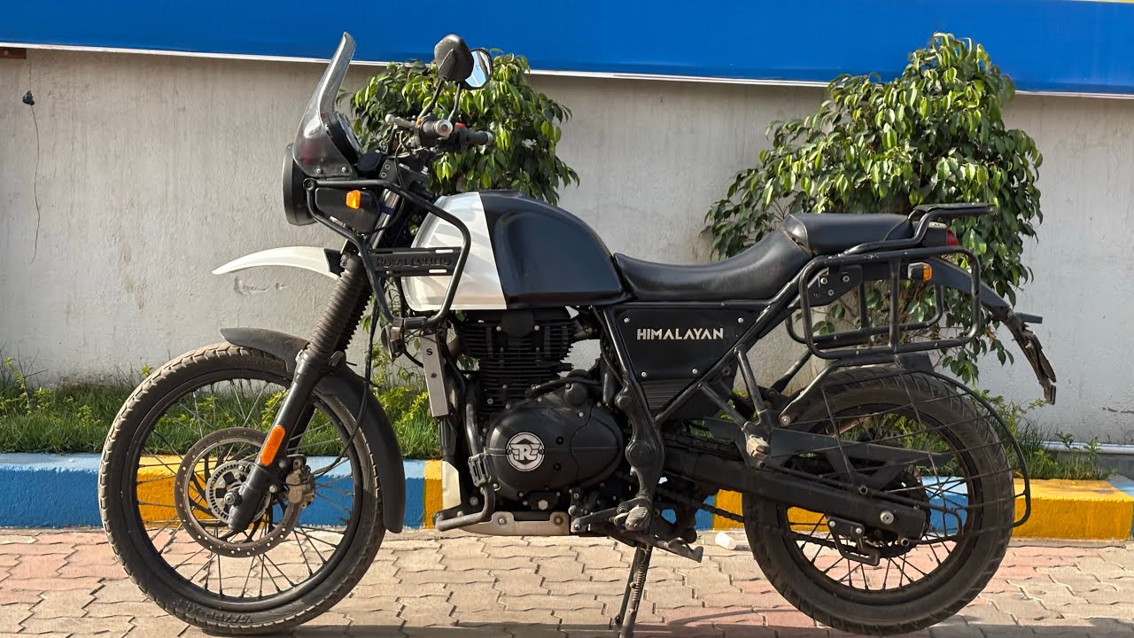 Royal Enfield Himalayan vinyl wrapping / Himalayan modification
