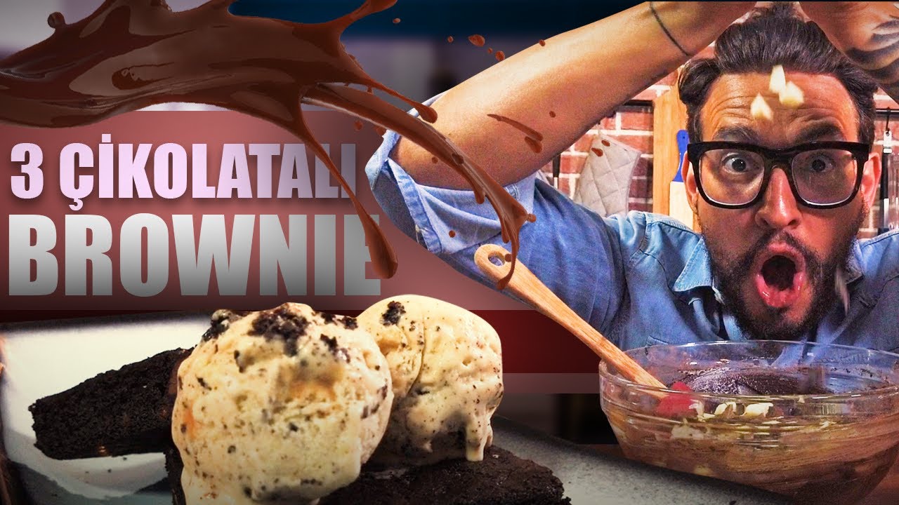 3 ÇİKOLATALI BROWNIE l Danilo Zanna