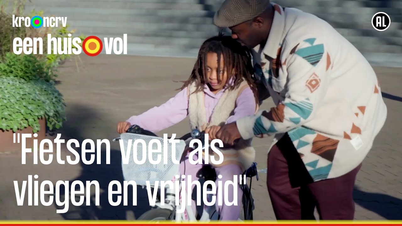 Seven Cudogham leert fietsen | Een huis vol | KRO-NCRV