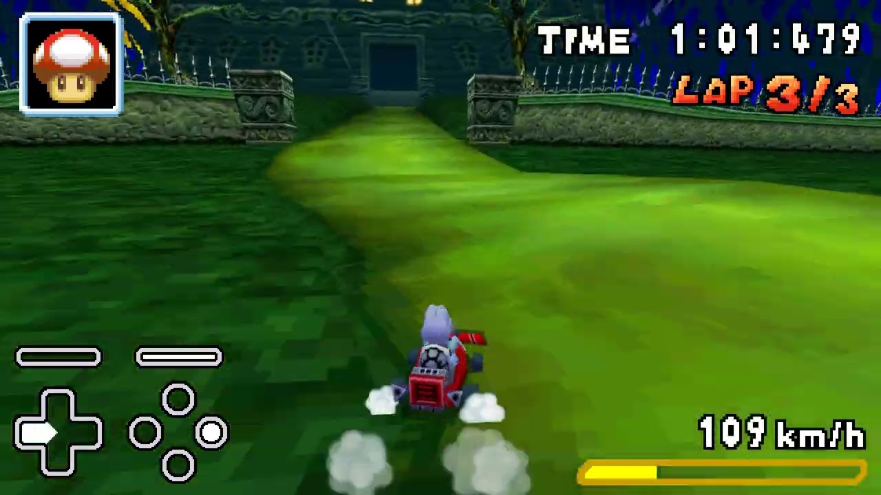 [MKDS] Luigi's Mansion 1:28.272 (former WR)