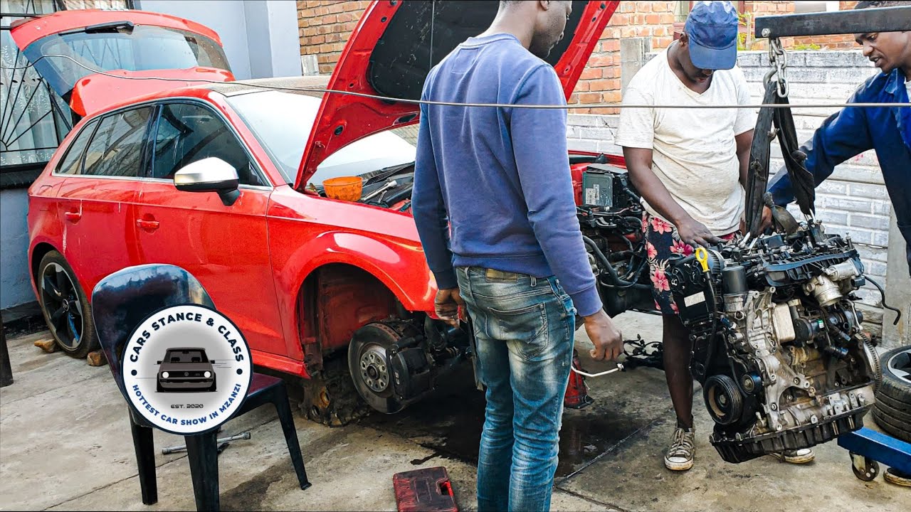 AUDI RS3 OVERHAUL BY MADAGA 🔧DAY 1🔥 IT CRASHED & CAME BACK HERE 💔 🪖