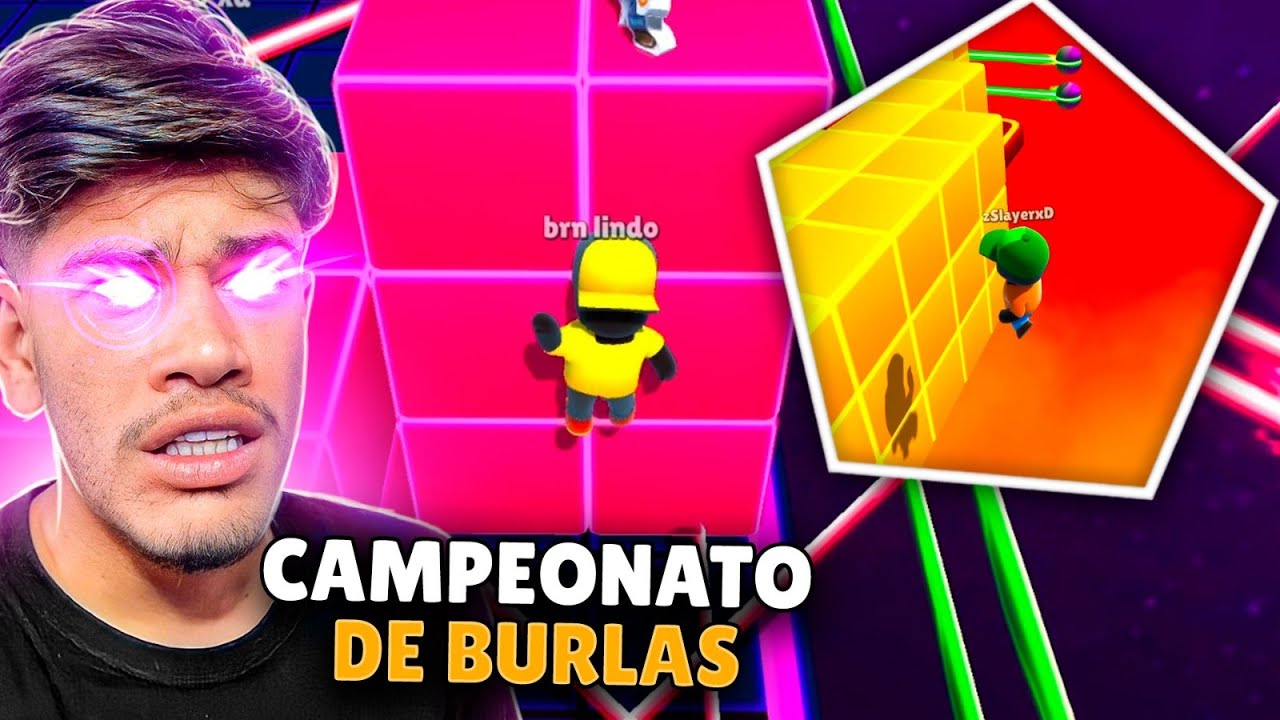 CAMPEONATO DE BURLAS NO STUMBLE GUYS - QUEM FIZER A MELHOR BURLA GANHA