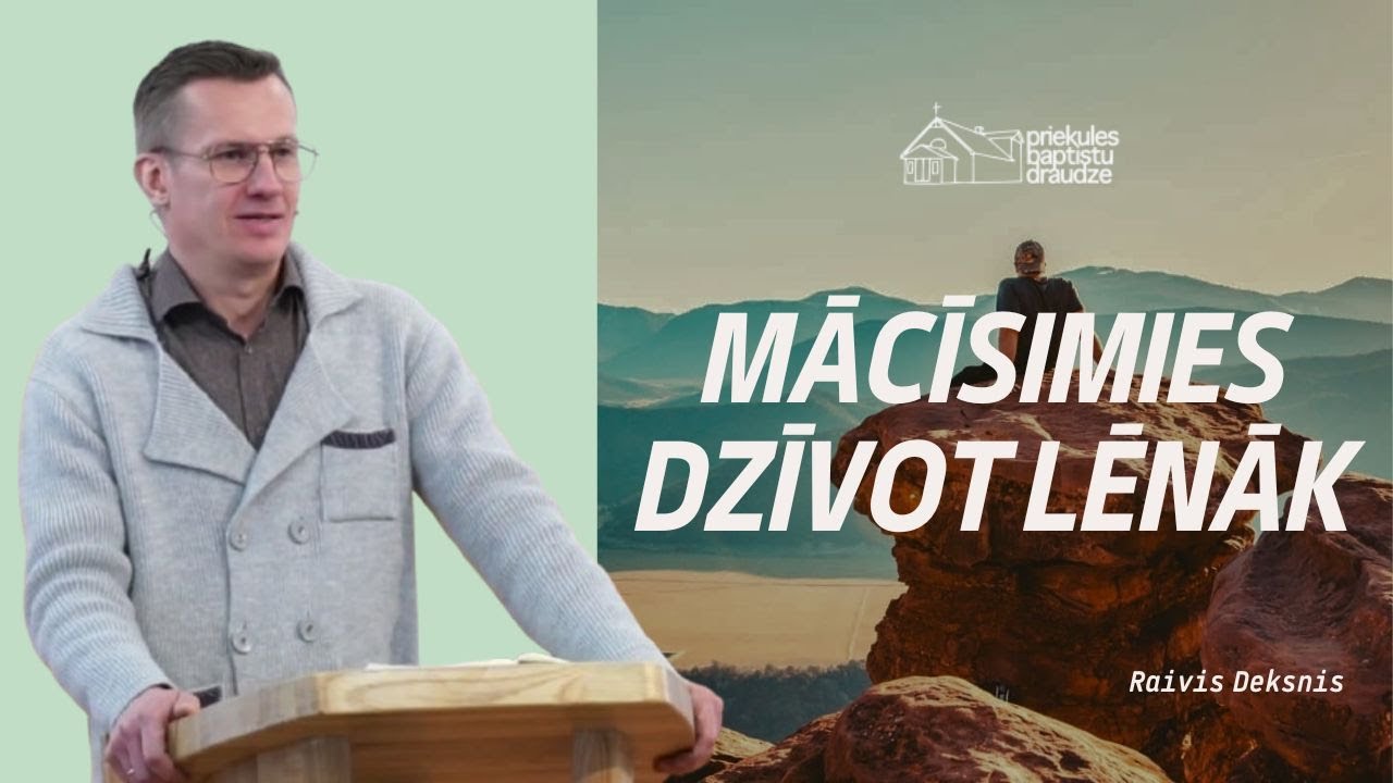 Mācīsimies dzīvot lēnāk l Svētruna