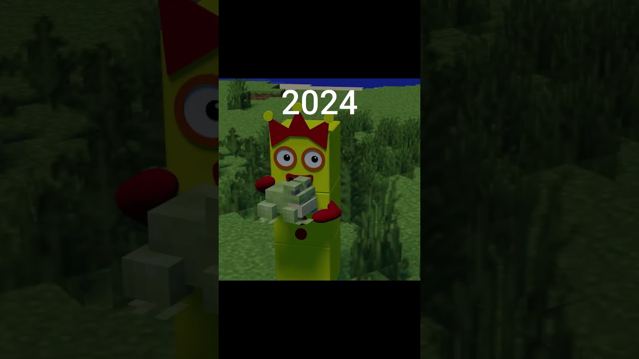EVOLUTION NUMBERBLOCKS FIND FROG 2001-2024-2100 #trending #numberblocks