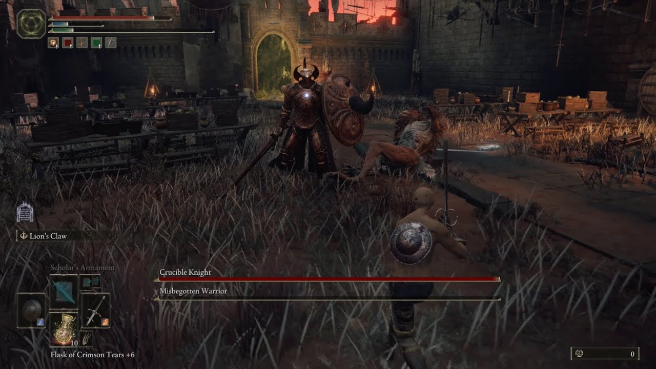 SOLO Redmane Castle Misbegotten Warrior & Crucible Knight