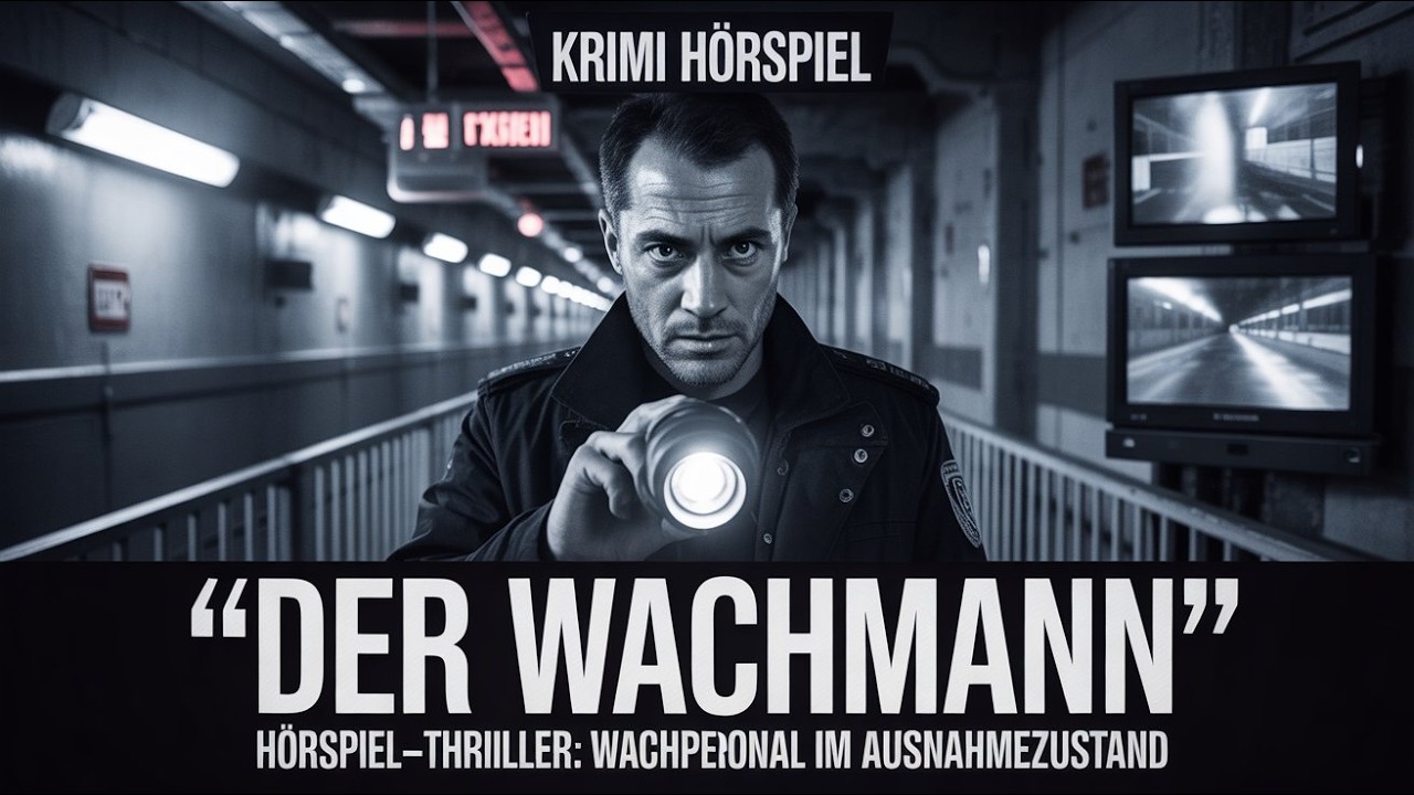 „Der Wachmann“ – Hörspiel-Thriller: Wachpersonal im Ausnahmezustand | Krimi Hörspiel
