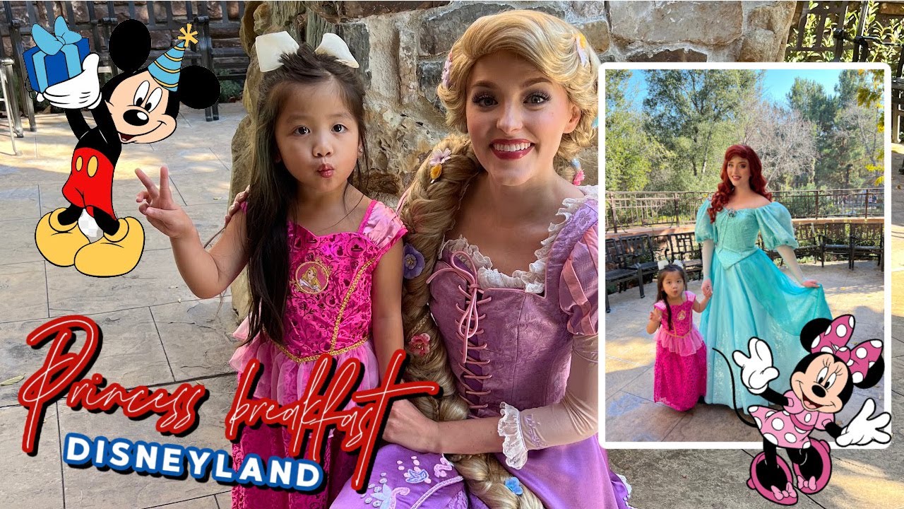 Princess breakfast with all of Disney Princess (Disneyland)