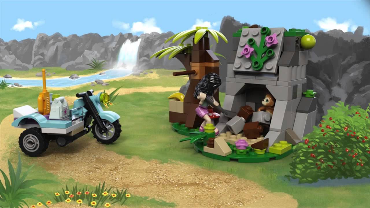 First Aid Jungle Bike   - LEGO Friends - Product Animation 41032
