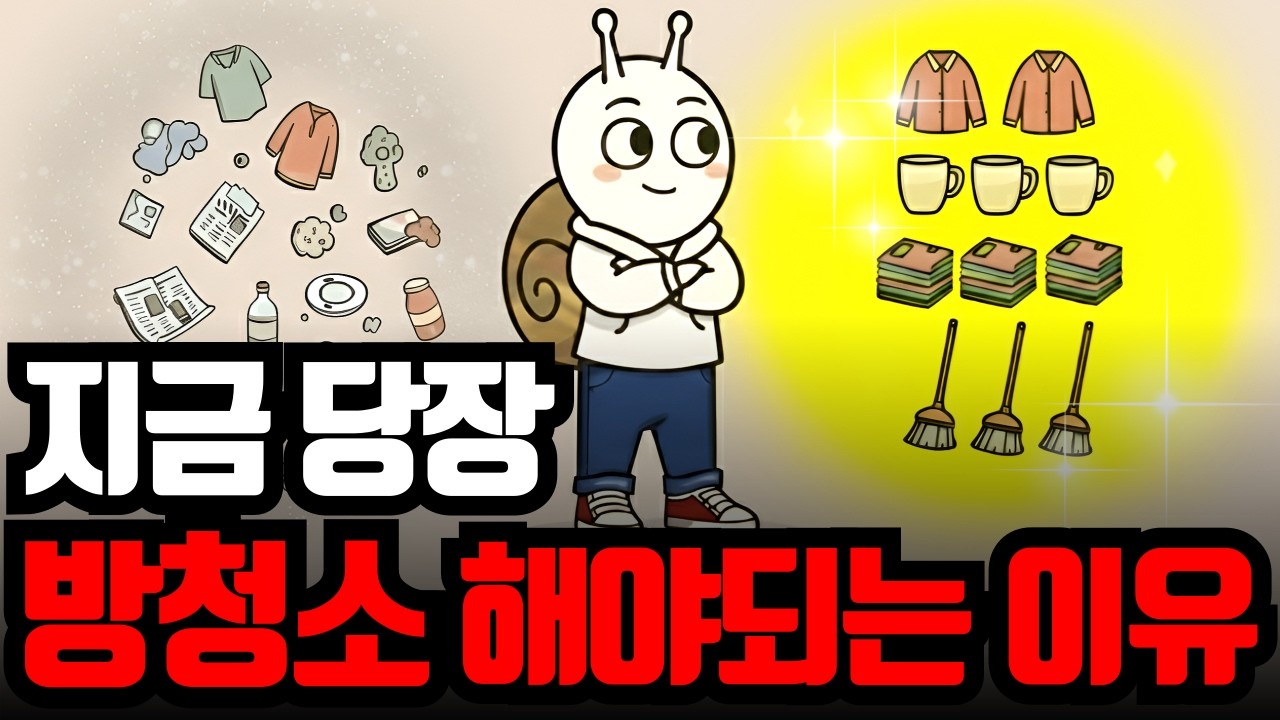 청소와 정리정돈을 좋아하는 사람들의 심리 (청소가 뇌에 좋은 이유)