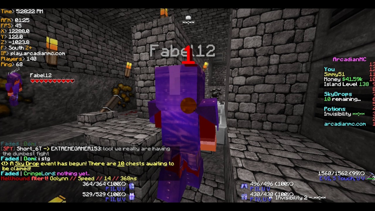 Fabel12 - Skyblock - ArcadianMC