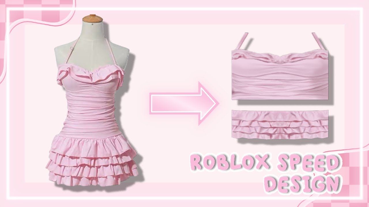 roblox speed design | pink ballet dress | medibang