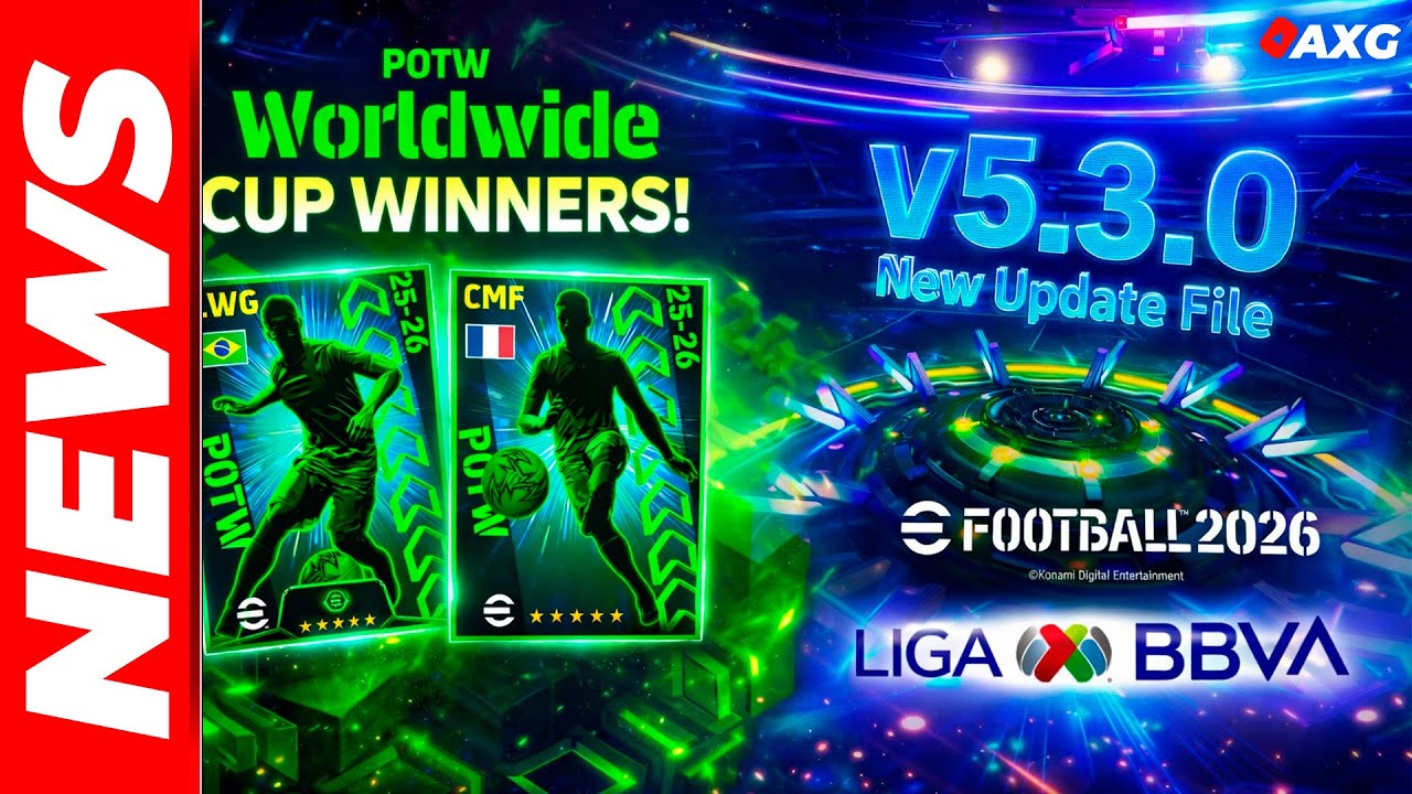 🚨 &Uacute;LTIMA HORA 🚨&iexcl;Filtrados POTW de eFootball! 🔥 &iquest;Qui&eacute;nes son?✅ RUMOR: eFootball v5.3.0 🚨 Licencia ❌