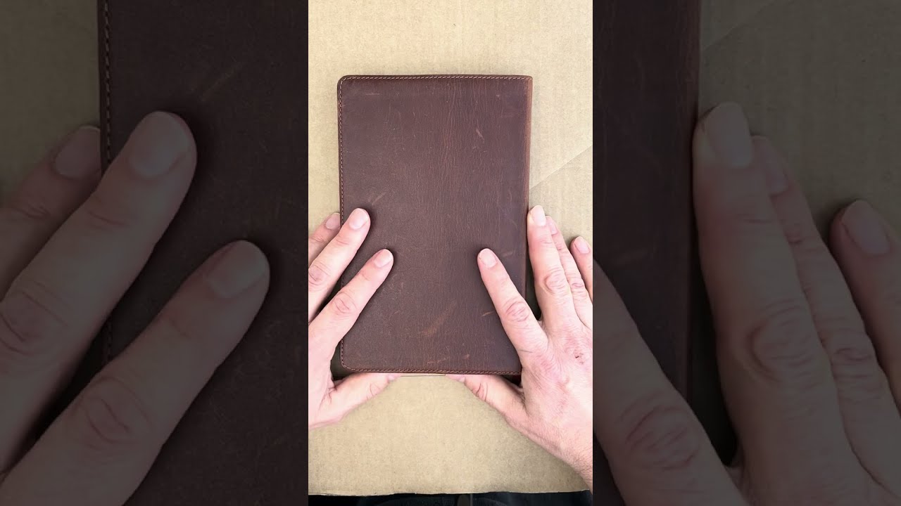ESV Thinline Full Grain Deep Brown, Best Ever Thinline Bible @Truflame 
