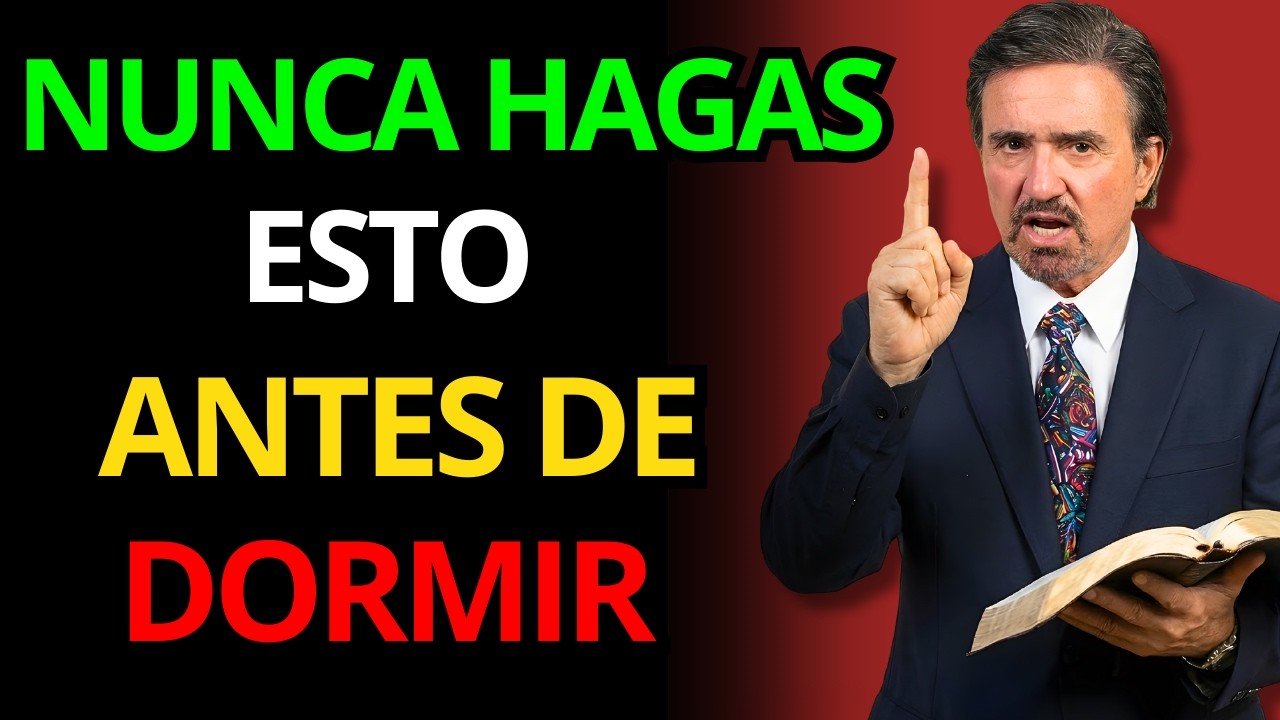 ARMANDO ALUDCÍN PROHÍBE: NUNCA HACER ESTO ANTES DE DORMIR O HABRÁ CONSECUENCIAS.