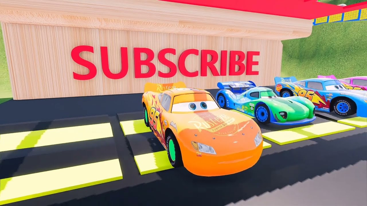 Lightning McQueen Color Garage Show | FS22 Mods #fs22  #farmingsimulator22