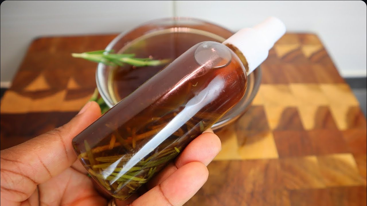 How To Make Rosemary Water For Hair Growth | Hair Growth Treatment | Rosemary Spray