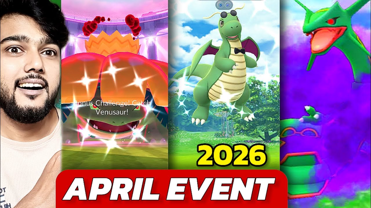 April Events in Pok&eacute;mon GO Are INSANE 😱 You Can&rsquo;t Miss This! 2026