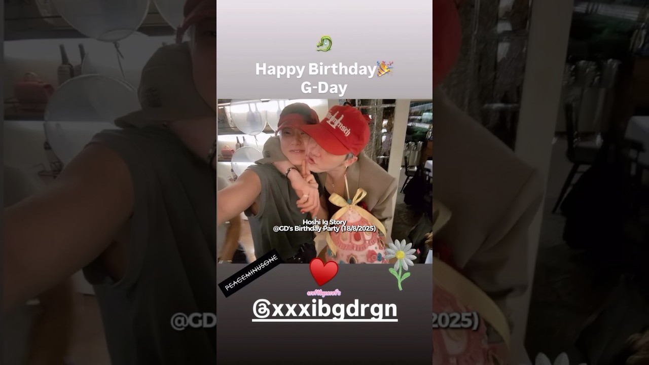 dk being left out 😭🤏 svt at GD&rsquo;s Birthday Party #dk #gd #dokyeom #gdragon #kpop #shorts