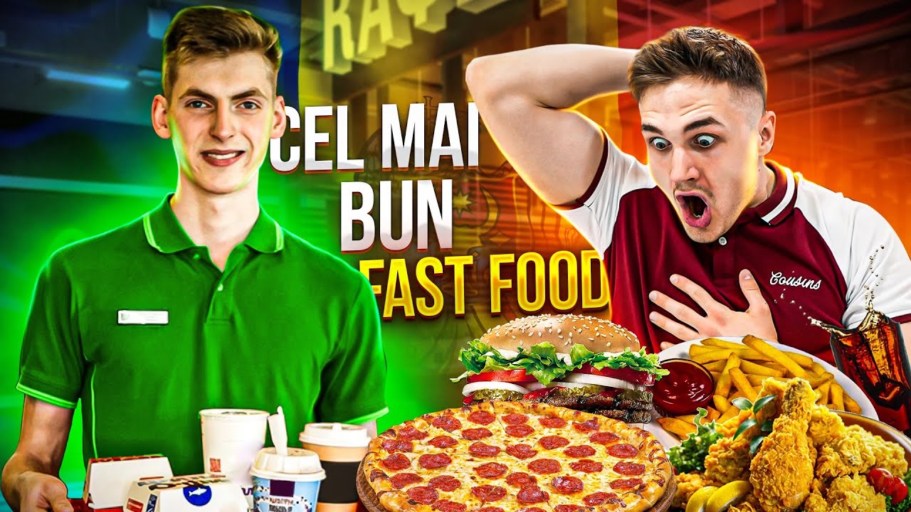 CEL MAI BUN FAST FOOD DIN MOLDOVA?!