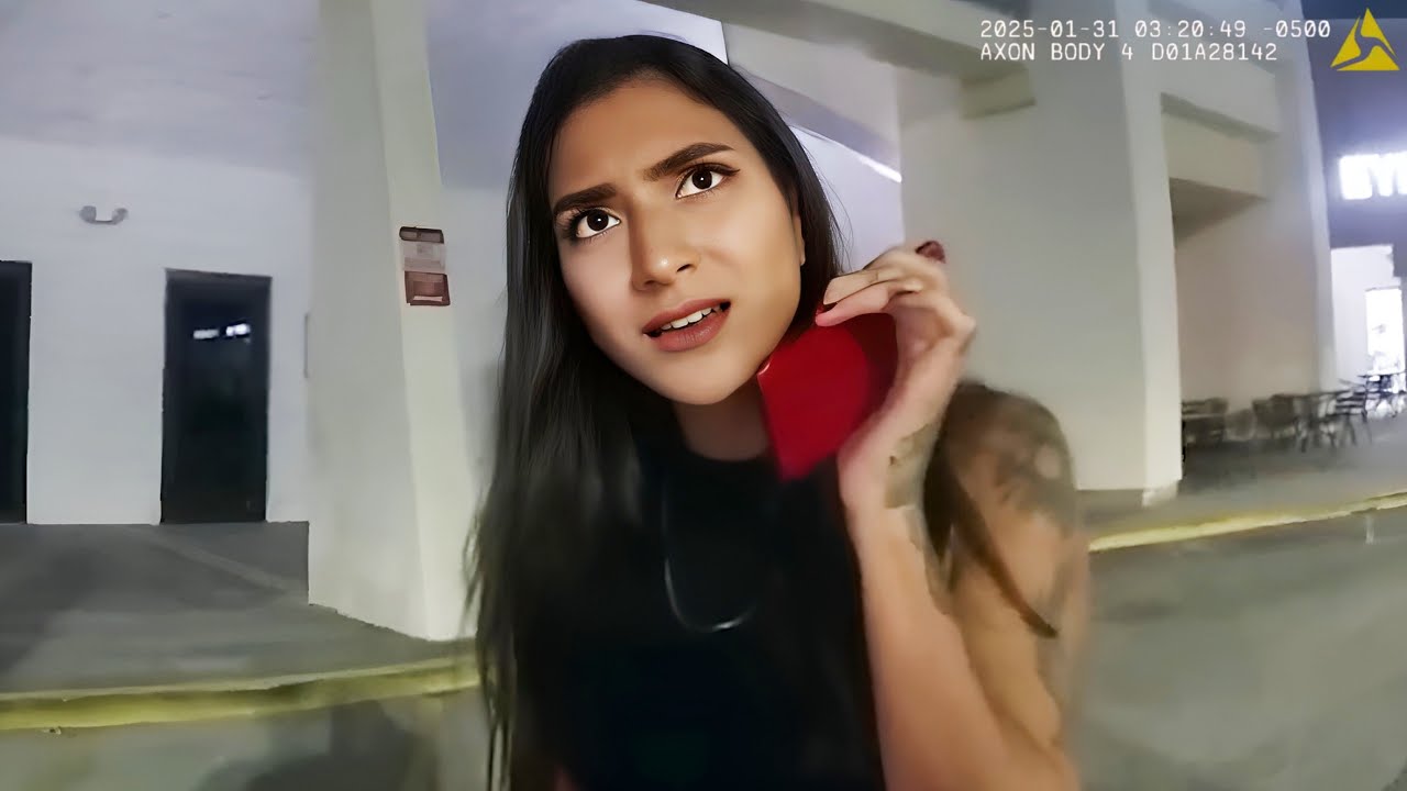Psycho Karen DESTROYS Police Car and Earns 2 FELONIES