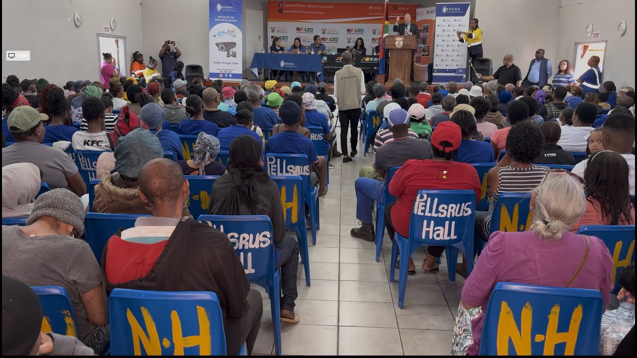 Minister Dean Macpherson Leads The EPWP Listening Tour In Kouga Municipality In The Eastern Cape