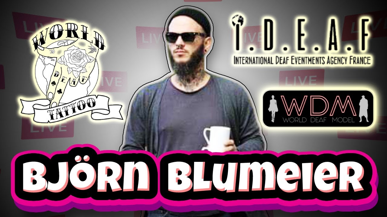 Miss Deaf Model : Björn about life,work... | Deaf TV Live