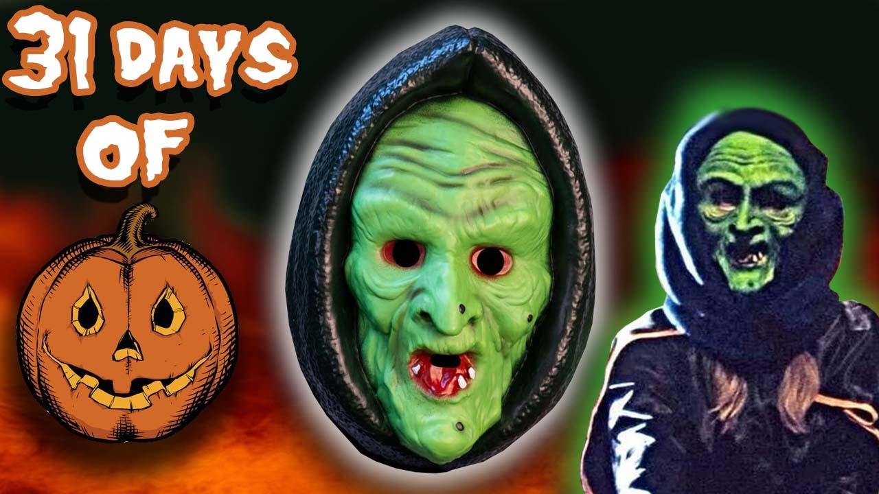 Halloween III Witch plastic mask | 31 Days of Trick or Treat