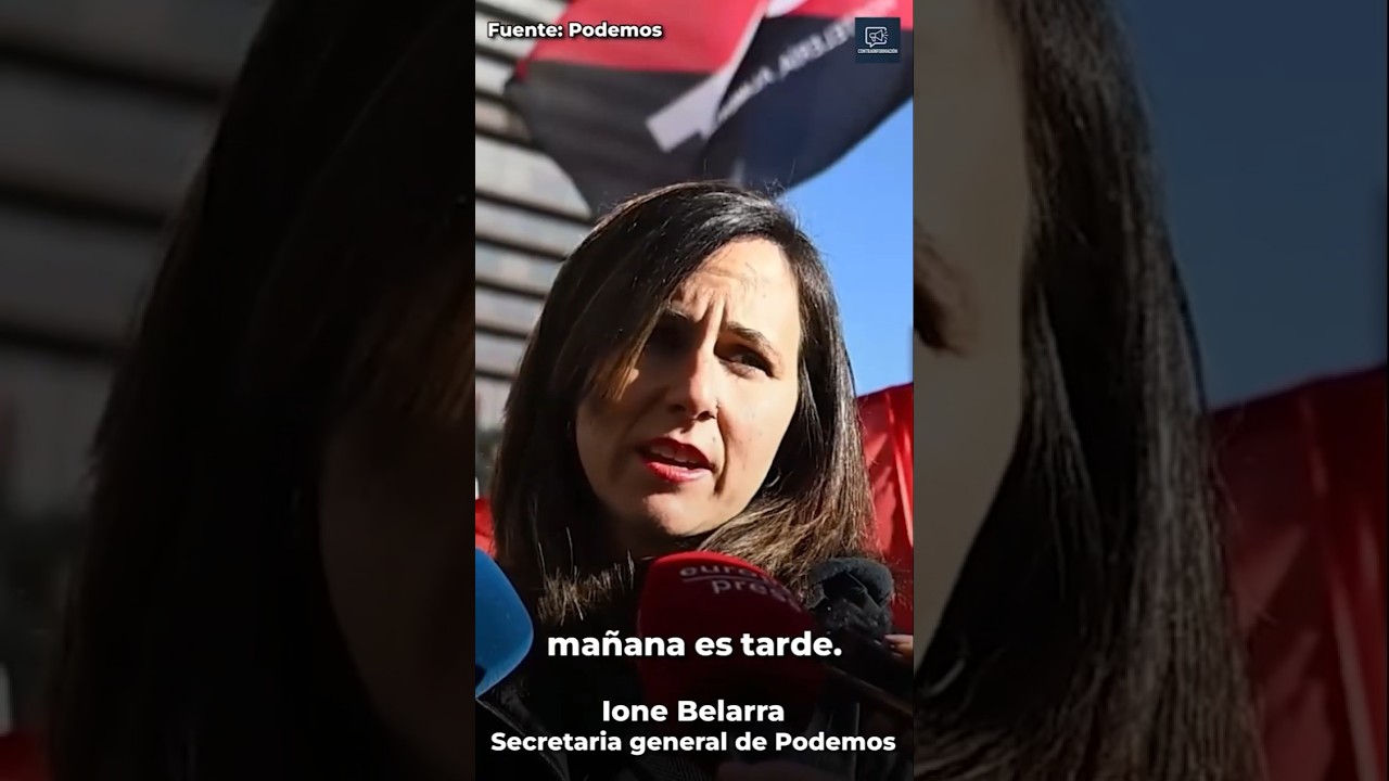 Ионе Беларра осуждает безнаказанность Трампа и лицемерие Санчеса.