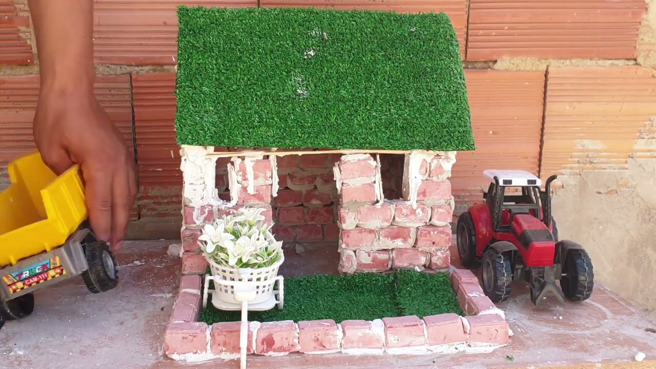 Bricklaying with miniature bricks / Good building