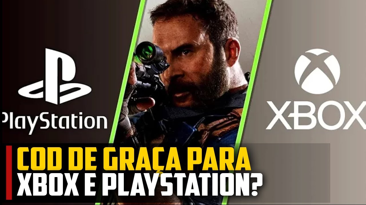 COD DE GRA&Ccedil;A no XBOX e no PLAYSTATION?