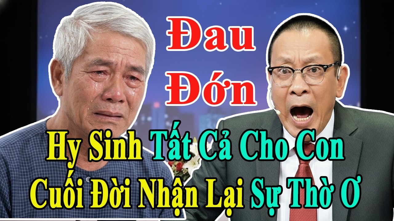 TÂM SỰ CÙNG VĂN SÂM: NUÔI CON BẰNG MỒ HÔI NƯỚC MẮT, TUỔI GIÀ CHA BẬT KHÓC VÌ SỰ VÔ TÂM CỦA CON CÁI