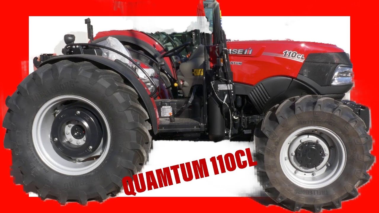 CASE QUAMTUM 110CL 🚜 [ficha técnica] 📑🌳