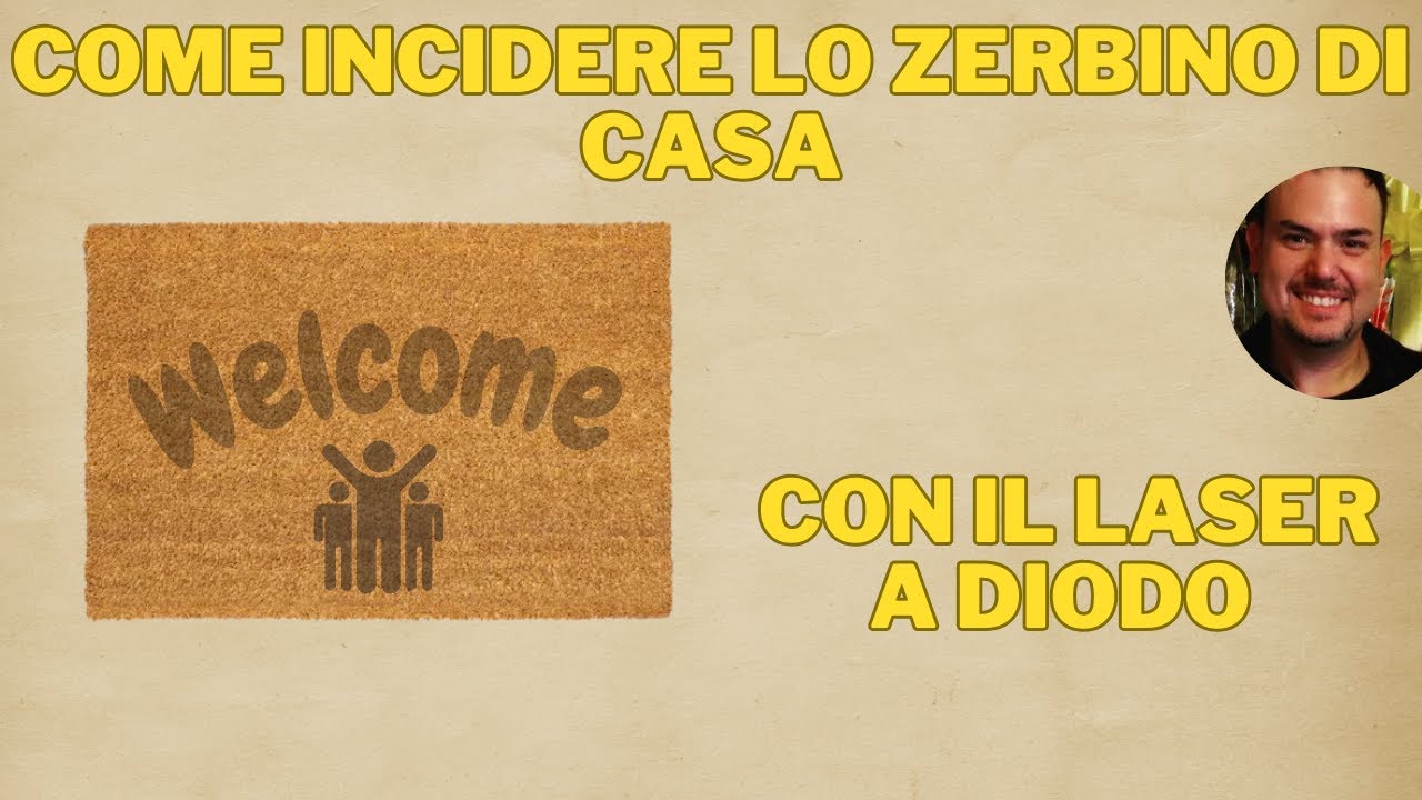 Come Incidere un Tappeto con il Laser in 5 MINUTI!